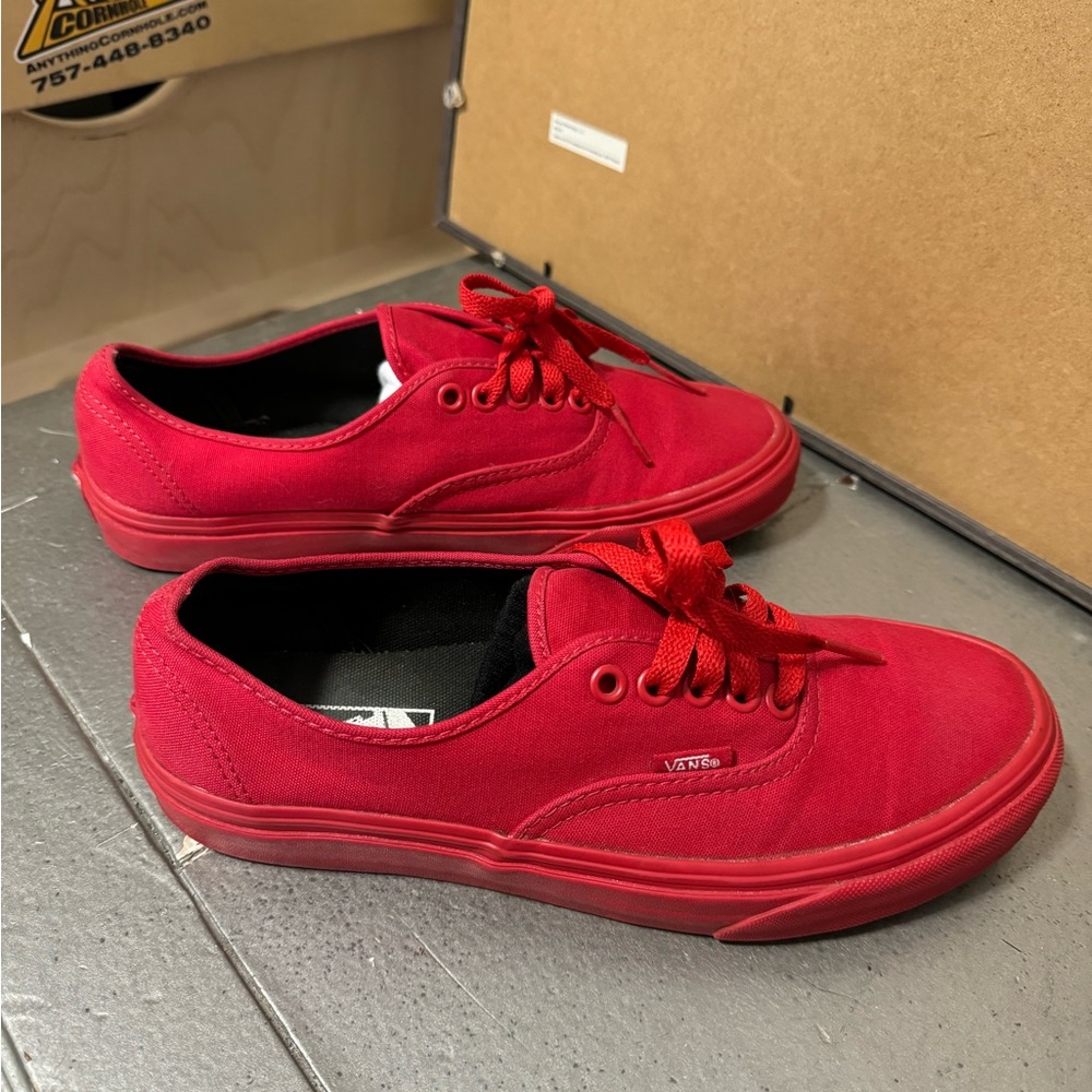Vans Classic Size 7M 8.5W Decent Condition - Picture 2 of 7